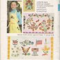 Vintage Bicentennial Americana Embroidery Transfers Pattern Butterick 4308 UNCUT