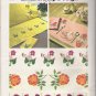 Vintage Floral Embroidery Transfers Pattern Simplicity 6442 UNCUT