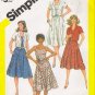 Vintage Sewing Pattern Misses' Sundress & Jacket Size 10 Simplicity 5845 UNCUT