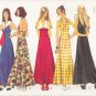 Vintage Sewing Pattern Misses' Halter Dress Size 8 Simplicity 5349 UNCUT