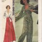Vintage Sewing Pattern Misses' Front-Wrap Top, Skirt & Wide-Leg Pants Size 12 Simplicity 6659 UNCUT