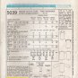 Vintage Sewing Pattern Misses' Set Of Tops Size 10-12 McCall's 5039 UNCUT