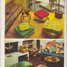Vintage Sewing Pattern Set Of Box Edge Or Knife Edge Pillows Simplicity 5718 UNCUT