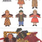 Ethnic Doll & Doll Carrier Sewing Pattern Butterick 3791 UNCUT