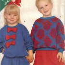 Children's Top & Skirt Sewing Pattern Size S-L Butterick 6909 UNCUT