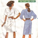 Misses' Dress Sewing Pattern Size 12-16 Butterick 6192 UNCUT