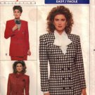 Misses' Jacket Sewing Pattern Size 12-16 Butterick 6664 UNCUT