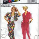 Misses' Blouse Pants Top Sewing Pattern Size 10-20 Burda 4798 UNCUT