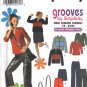 Juniors' Jacket Pants Skirt Bag Top Sewing Pattern 7/8-15/16 Simplicity 9392 UNCUT