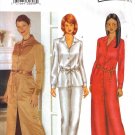 Misses' Top Dress Pants Belt Sewing Pattern Size 12-16 Butterick 6901 UNCUT