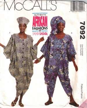 Misses' Dress & Jumpsuit Sewing Pattern Size 6-22 McCall's 7092 UNCUT