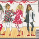 Girls' Dress, Top & Leggings Sewing Pattern Size 7-10 Butterick 5591 UNCUT