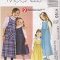 Children's / Girls' Jumpers Sewing Pattern Size 7-12 McCall's 4160 UNCUT
