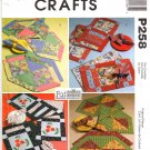 Fat Quarters Runners, Placemats & Napkins Sewing Pattern McCall's P258 UNCUT