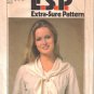 Vintage Sewing Pattern Misses' Blouse & Scarf Size 8-12 Simplicity 8468 UNCUT