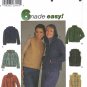 Misses' Jacket or Vest Sewing Pattern Size 6-12 Simplicity 8936 UNCUT