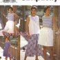Misses' Split Skirt & Tops Sewing Pattern Size 10-16 Simplicity 8299 UNCUT