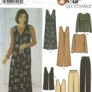 Misses' Top, Jumper, Vest, Pants Sewing Pattern Size 14-20 Simplicity 5919 UNCUT