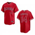 Men's & Youth Angels #14 Logan O'Hoppe Red Stitched Jersey 2026 Men's & Youth Angels #14 Logan O'Hoppe Red Stitched Jersey 2026