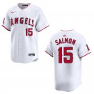 Men's & Youth Angels #15 Tim Salmon White Stitched Jersey 2026 Men's & Youth Angels #15 Tim Salmon White Stitched Jersey 2026