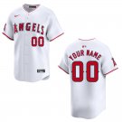 Men's & Youth Angels #00 Custom Name And Number White Stitched Jersey 2026 Men's & Youth Angels #00 Custom Name And Number White Stitched Jersey 2026