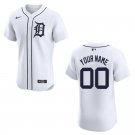 Men's & Youth Tigers #00 Custom Name And Number White Stitched Jersey 2026 Men's & Youth Tigers #00 Custom Name And Number White Stitched Jersey 2026