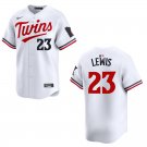 Men's & Youth Twins #23 Royce Lewis White Stitched Jersey 2026 Men's & Youth Twins #23 Royce Lewis White Stitched Jersey 2026