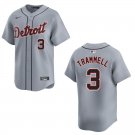 Men's & Youth Tigers #3 Alan Trammell Gray Stitched Jersey 2026 Men's & Youth Tigers #3 Alan Trammell Gray Stitched Jersey 2026