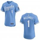 Men's & Youth Royals #1 MJ Melendez Light Blue Stitched Jersey 2026 Men's & Youth Royals #1 MJ Melendez Light Blue Stitched Jersey 2026