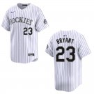 Men's & Youth Rockies #23 Kris Bryant White Stitched Jersey 2026 Men's & Youth Rockies #23 Kris Bryant White Stitched Jersey 2026