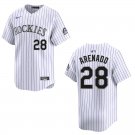 Men's & Youth Rockies #28 Nolan Arenado White Stitched Jersey 2026 Men's & Youth Rockies #28 Nolan Arenado White Stitched Jersey 2026