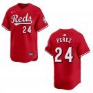 Men's & Youth Reds #24 Tony Perez Red Stitched Jersey 2026 Men's & Youth Reds #24 Tony Perez Red Stitched Jersey 2026