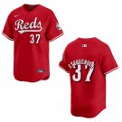 Men's & Youth Reds #37 Tyler Stephenson Red Stitched Jersey 2026 Men's & Youth Reds #37 Tyler Stephenson Red Stitched Jersey 2026