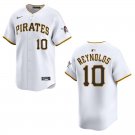 Men's & Youth Pirates #10 Bryan Reynolds White Stitched Jersey 2026