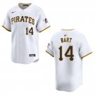 Men's & Youth Pirates #14 Joey Bart White Stitched Jersey 2026