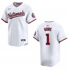 Men's & Youth Nationals #1 MacKenzie Gore White Stitched Jersey 2026