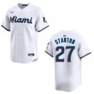 Men's & Youth Marlins #27 Giancarlo Stanton White Stitched Jersey 2026