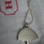 Coach Necklace, Red Umbrella Coach Charm, New, Collectible, Charm Necklace