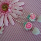 Earrings, Sweet Baby ROSE, Pierced Earrings, Queens Royal Coach