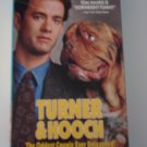 Vhs Tape Movie Turner & Hooch With Tom Hanks Comedy