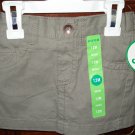 Infant Baby Girls Clothes Taupe Skort 12 Months New