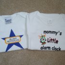 Infant Baby Boy Or Girl Onsies 2 Sets 3-6 Months And 6-9 Months New