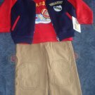 Infant Toddler Clothes 3 Piece Set Shirt Jacket Pants 18 Months New