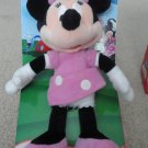 Disney's Mickey Mouse Playhouse Stuffed Minnie Mouse Toy Beanz Plush New