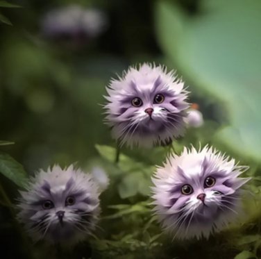 100 Pcs Cat's eye dazzle flower Purple Tiger Face flower Seeds
