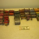36 Rolls Vintage Western Electric Cloth Wire Solid Core