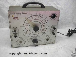 Eico 950B Resistance Capacitance Comparator Bridge Tube