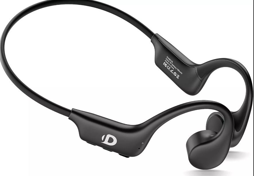 Headphones, Wireless Bone Conduction Earphones, Built-in 32GB