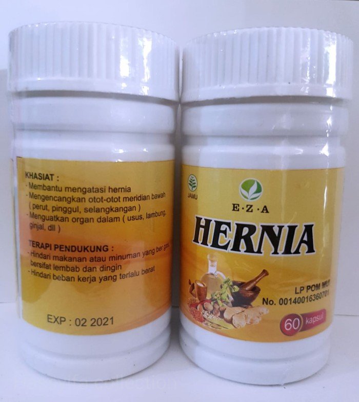 2x EZA Hernia Natural Herbal Capsule Useful For Treating Hernia Disorders Original