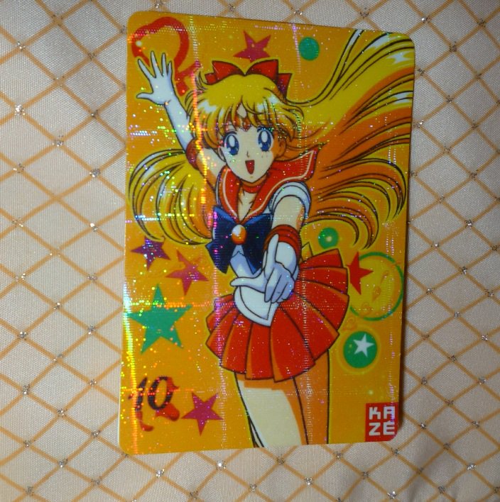 SAILOR MOON PRISM CARD VENUS #10